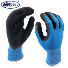 NMSAFETY 13 Gauge Seamless knitted Coolpass liner VaporWick coated foam nitrile glove